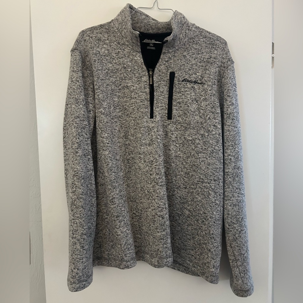 Eddie Bauer Women’s quarter zip XL fleece